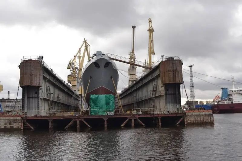 Источник: Сроки спуска на воду третьего серийного фрегата проекта 22350 «Адмирал Исаков» перенесены