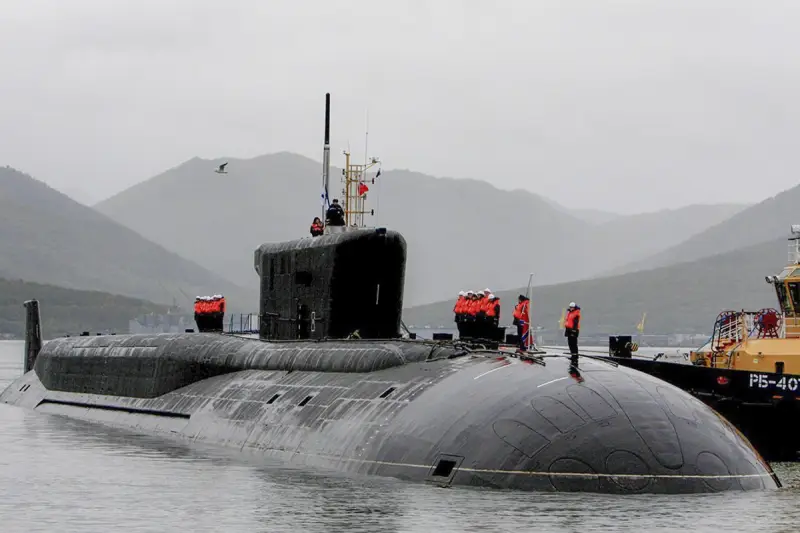 В Северодвинске прошла церемония спуска на воду атомной подводной лодки «Князь Пожарский»